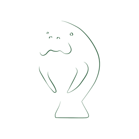 Manatii Rum Sticker