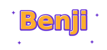 Benji Orange Cat Sticker