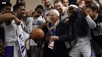 Celebrate Full Team GIF by Sacramento Kings