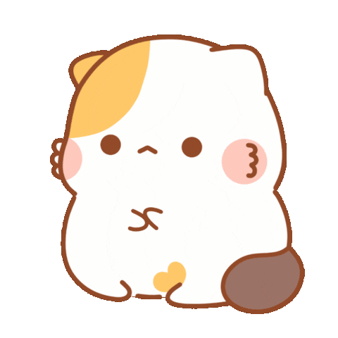 Sorry Muffincat Sticker