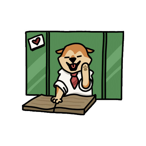 Dog Love Sticker