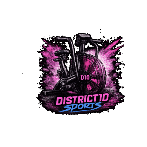 Assaultbike Sticker by district10sports