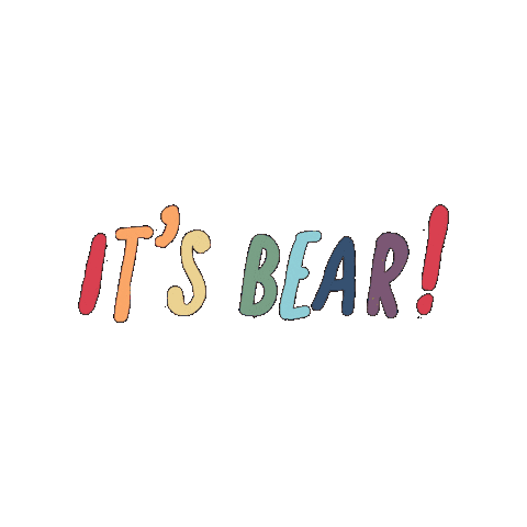 Rainbow Celebrate Sticker by Bear Autism