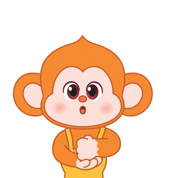 Monkey Sticker