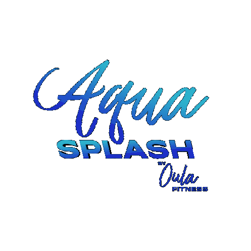 Splash Oula Sticker by oulafitness