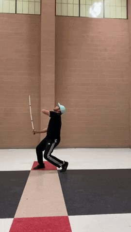 thatguywhospins Sabre colorguard thatguywhospins GIF