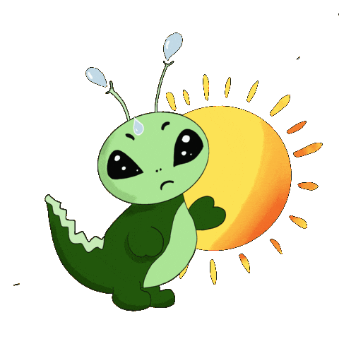 Summer Melting Sticker