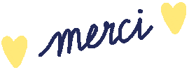 Merci Sticker by Suzzi Kafe