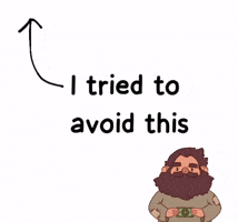 I Tried To Avoid This GIF