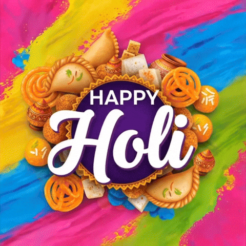 Holi Festival India GIF
