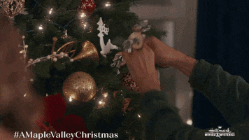 Christmas Tree GIF by Hallmark Mystery