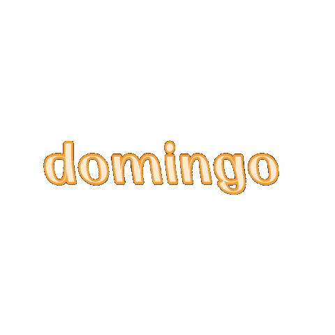 Domingo Sticker by Fruto Blanco