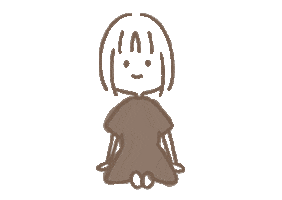 おんなのこ Sticker