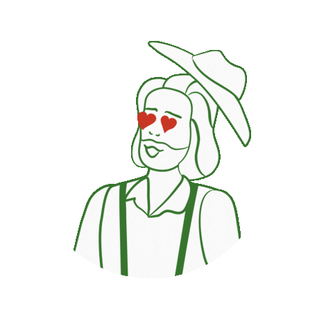 Happy In Love Sticker by Grinspire