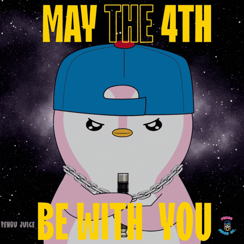 Luke Skywalker Penguin GIF by Pengu Juice Co.