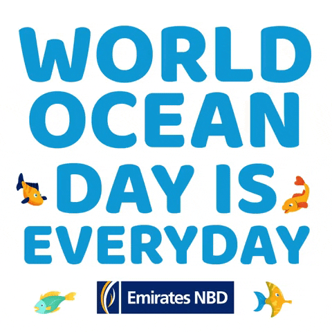 World Ocean Day GIF by EmiratesNBD
