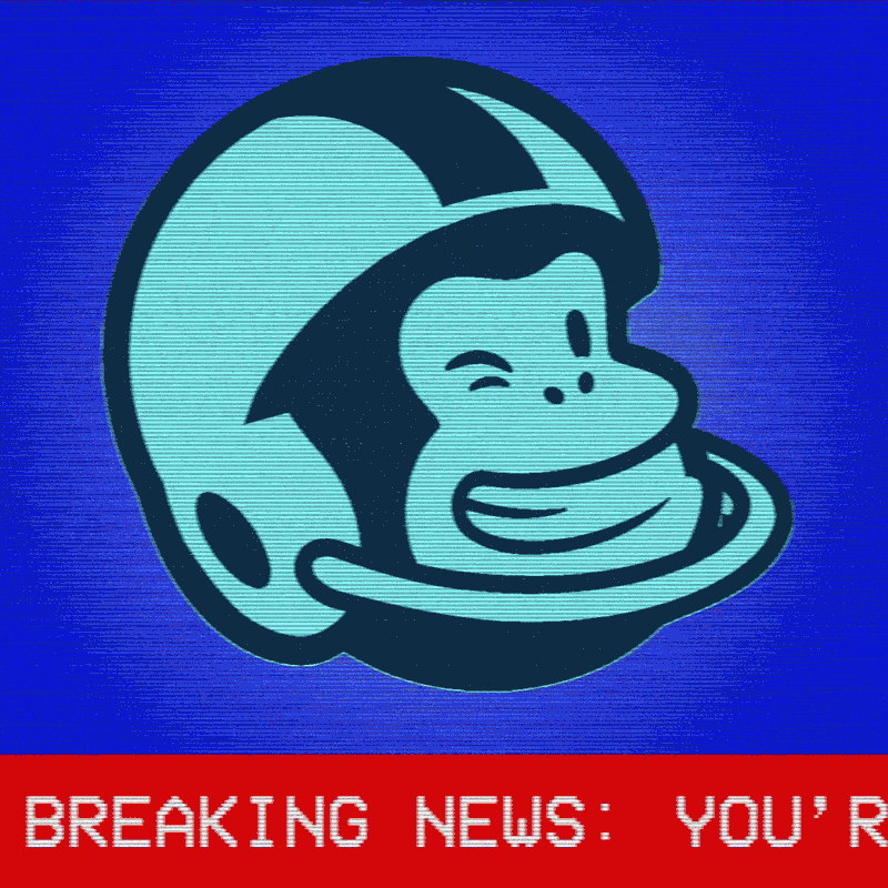Breaking News GIF by Mailchimp