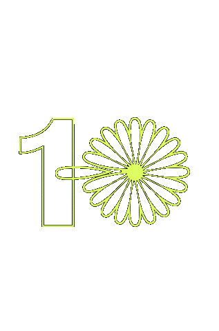 Flower Sticker by Uhana