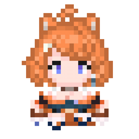 Pixel Neon Sticker