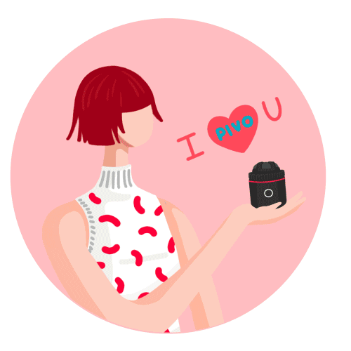 I Love You Ily Sticker by Pivo