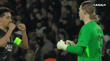 Champions League Handshake GIF