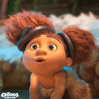 Dreamworks Animation Wolf GIF by The Croods: A New Age