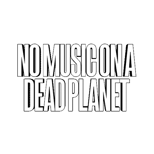 Climate Change Planet Sticker by Music Declares Emergency