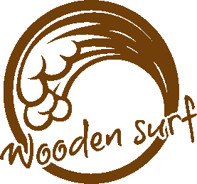Wooden Surf Sticker