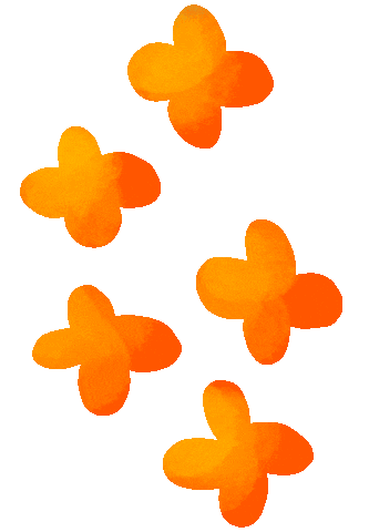 Flower Bunga Sticker