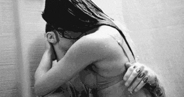 black and white love GIF