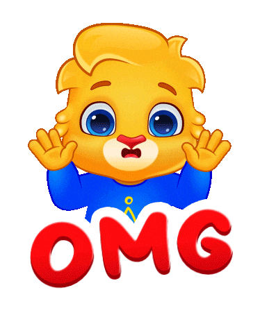 Oh My Gawd No Sticker by Lucas and Friends by RV AppStudios