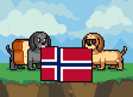 Dog Pixel GIF by Abstract HotDogs