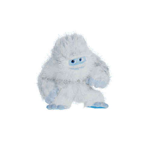 Abominable Snowman Yeti Sticker by Hectic Events