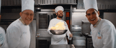 Kristen Wiig Cooking GIF by Barb & Star Go To Vista Del Mar