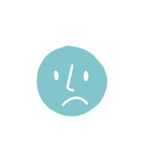 Sad Sticker