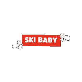 Ski Mountain Sticker by EscuelaMountain