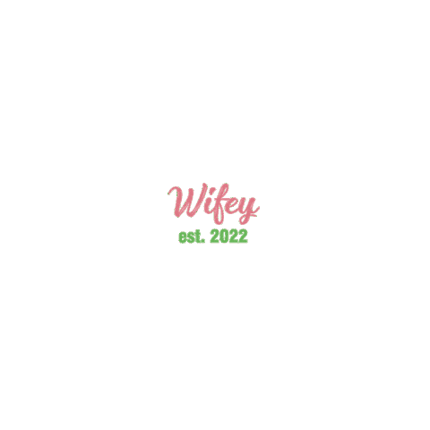Wifey Sticker by The Wedding Brigade