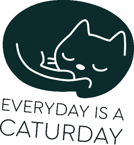 Good Life Cat Sticker