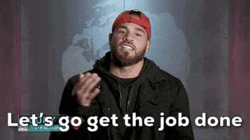 Lets Go Job GIF by The Challenge