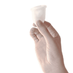 Somossatya mujer period menstrual cup menstruacion GIF