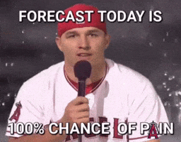 Mike Trout Angels GIF