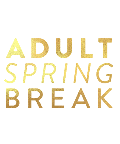 Adult Spring Break Sticker