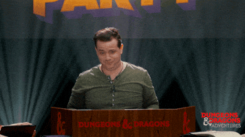 Dungeons And Dragons Shrug GIF by Encounter Party