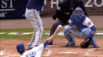 Baseball Cubs GIF by Marquee Sports Network
