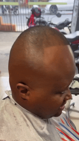 Haircut Smile GIF