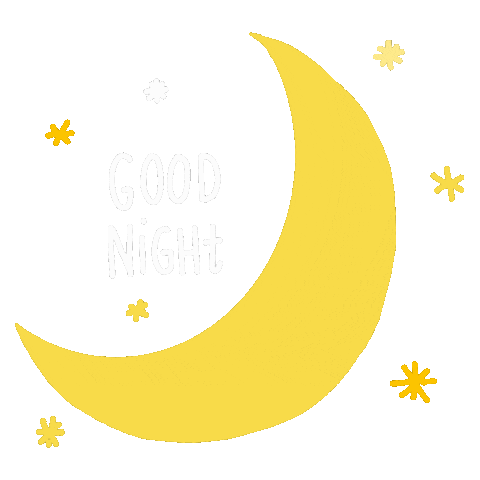 Good Night Sticker by golden freckles