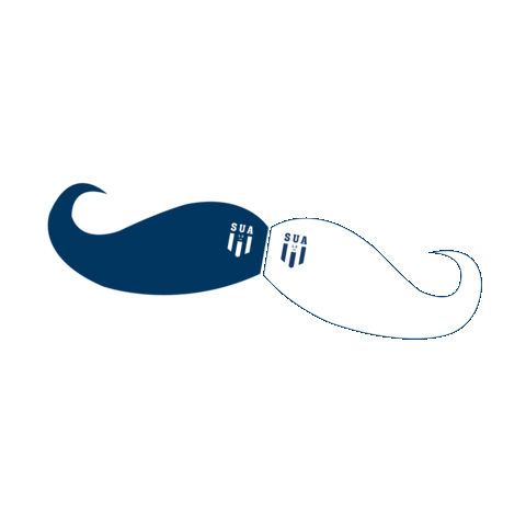 Moustache Sua Sticker by Agen Rugby