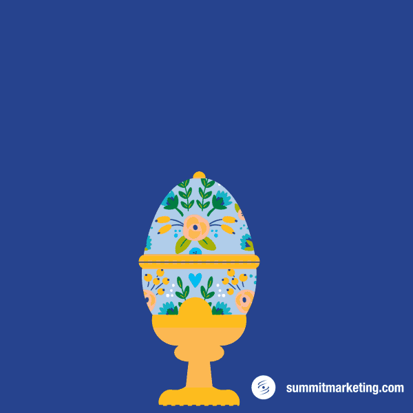 Faberge Egg Flowers GIF by Summit Marketing