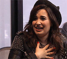 Shocked Demi Lovato GIF - Find & Share on GIPHY