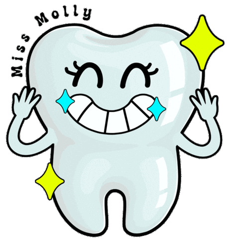 Miss Molly Cds Sticker by Centro Dental Sonora